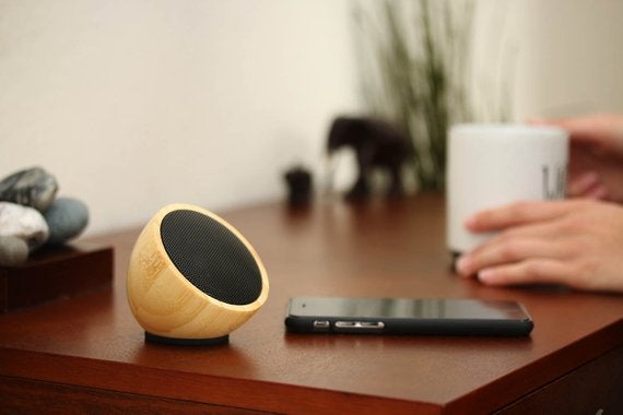 Acoustic Acorn Bamboo Speaker