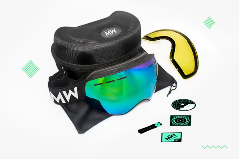 kickstarter ski goggles